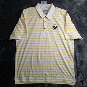 Tom Morris St. Andrews golfing heritage polo striped Mens XXL